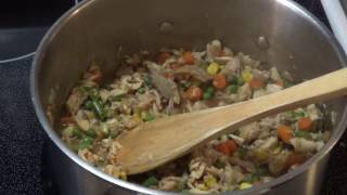 How to make chicken pot pie with leftover roasted chicken