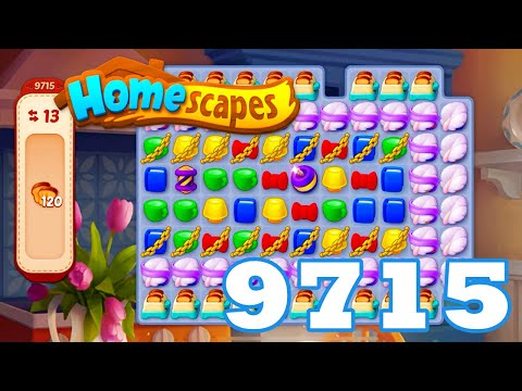 Homescapes Level 9715 HD 3 - match puzzle game | Gameplay Walkthrough | android | GameGo Game | IOS