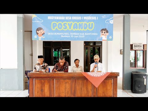 MUSDES POSYANDU DESA BUNIAYU