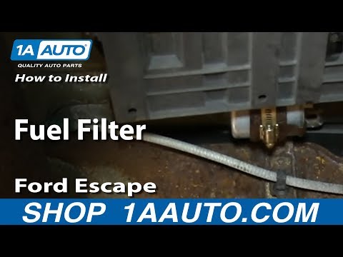 How To Replace Fuel Filter 02-05 Ford Escape