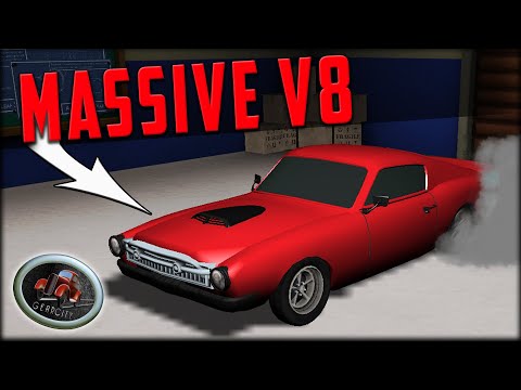 Building 7.9L V8 Muscle Car!! Gearcity