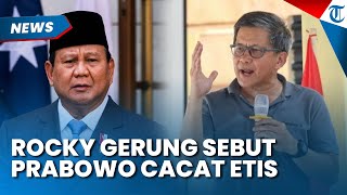 Kritik Pedas Rocky seusai Pencetus Jokowi 3 Periode Jadi Kepala KSP, Sebut Prabowo Cacat Etis