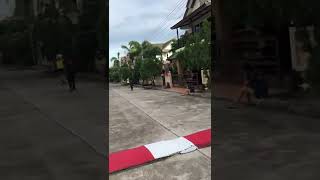 パタヤ 郊外の住宅地内をサイクリングしました。