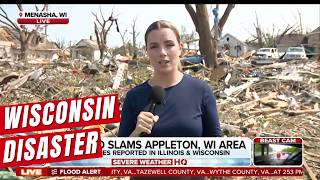 Day After Disaster: Violent Tornado Leaves Lasting Scars in Menasha, Wisconsin