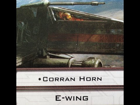 The Cardboard Dungeon: X-Wing Ship Building - Corran Horn