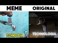 Technologia Original Video VS Meme