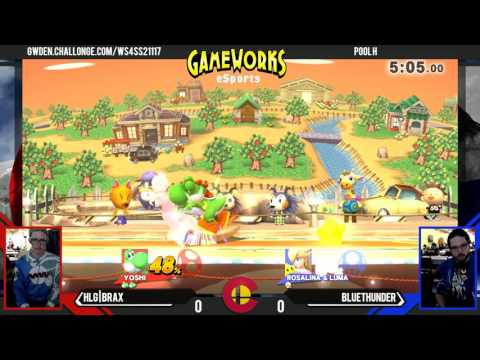 HLG | Brax (Yoshi) Vs. BlueThunder (Rosalina) - Pool H