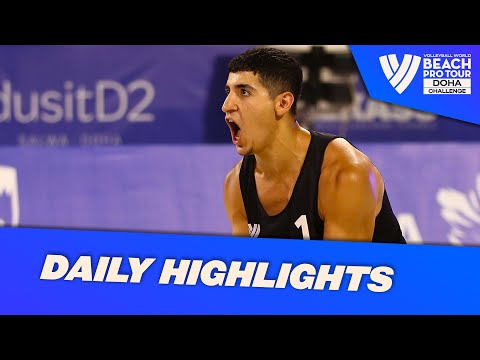 Day 2 of Doha 2022! 🔥 Men's Challenge Highlights #BeachProTour