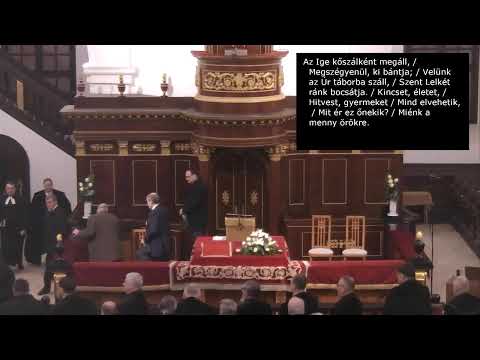 Ünnepi istentisztelet a protestáns gályarabok kiszabadulásának 350. évfordulója alkalmából.