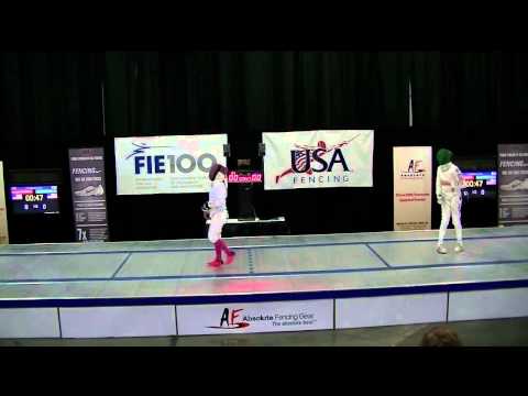 Y-10 Women's Epee Final - USA Fencing National Championships 2013