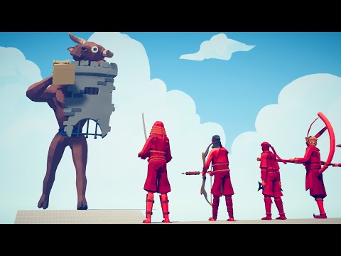 GIANT MINOTAUR vs EVERY FACTION - Totally Accurate Battle Simulator TABS