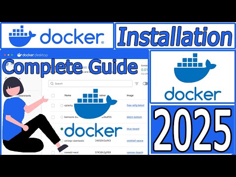 How to Install Docker on Windows 10/11 [ 2025 Update ] Docker Desktop | Docker Engine Tutorials