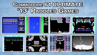 Commodore 64 ULTIMATE 13 More Paddles Games!