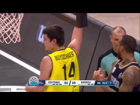 TC4 Filou Oostende vs Happy Casa Brindisi   Act of Shooting   Basketball Champions League