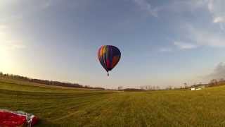 preview picture of video 'Balloon Chase over Maryland'