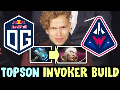Topson LEGENDARY INVOKER BUILD — OG vs Winstrike | ESL One Birmingham: EU/CIS - DOTA 2
