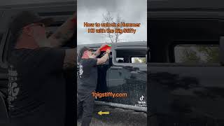 How to unlock a Hummer H3 with the Big Stiffy