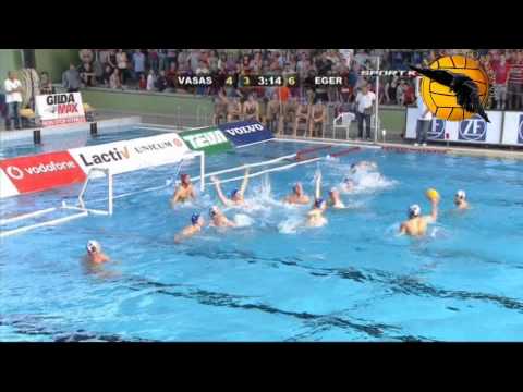 Vasas 11 Eger 8 Final Hungarian League 2012 Game 3 29.4.12 water polo