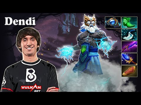 Dendi - Zeus Midlane | Dota 2 7.29d Gameplay