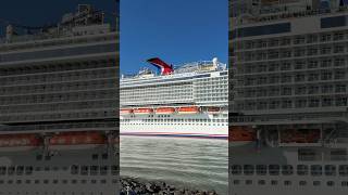 Carnival Mardi Gras sail away! #shorts #carnivalmardigras #mardigras #carnivalcruise #cruiseship