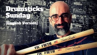 Video thumbnail for Drumsticks Sunday (Week 57): VicFirth Signature Vinnie Colaiuta - English Version by Drumsticks Sunday