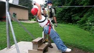 preview picture of video 'Canopy Tour in the Hocking Hills - Krista'