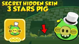 NEW SECRET HIDDEN SKIN! - 3 STARS PIG - Bad Piggies 2.3.1