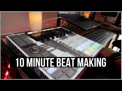 Making A Beat In 10 Minutes Using A Maschine MK3!