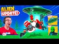 Nick Eh 30 reacts to Aliens in Fortnite!