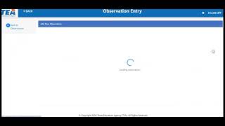 Insight to Observation Tool: Navigating the Observation List