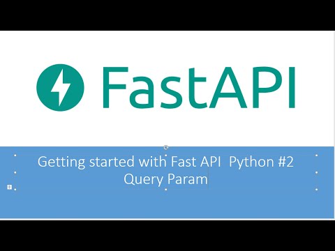 Getting Started With Fast Api Python 2 Query Param