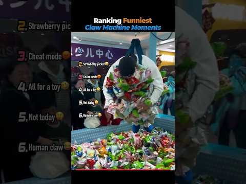 Ranking Funniest Claw Machine Moments🪽