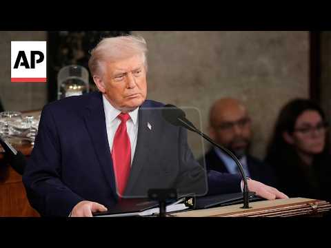 'Our nation is back': Trump kicks off his State of the Union address