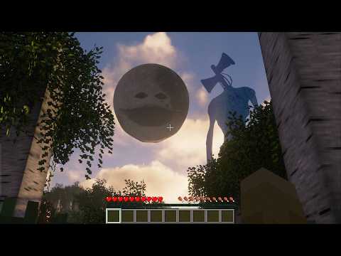 🌕❄️ ICE SIREN HEAD and MOON WAKE UP! Minecraft Survival Chaos!