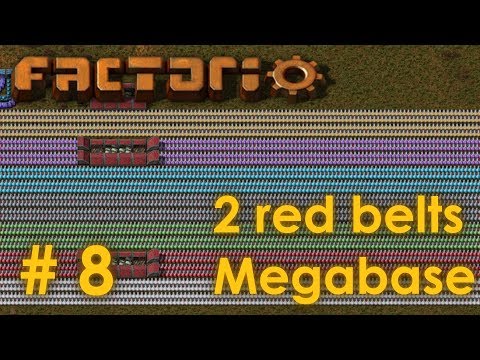 Moar Stupid #8 - Factorio 2 Red Belts of Science Packs