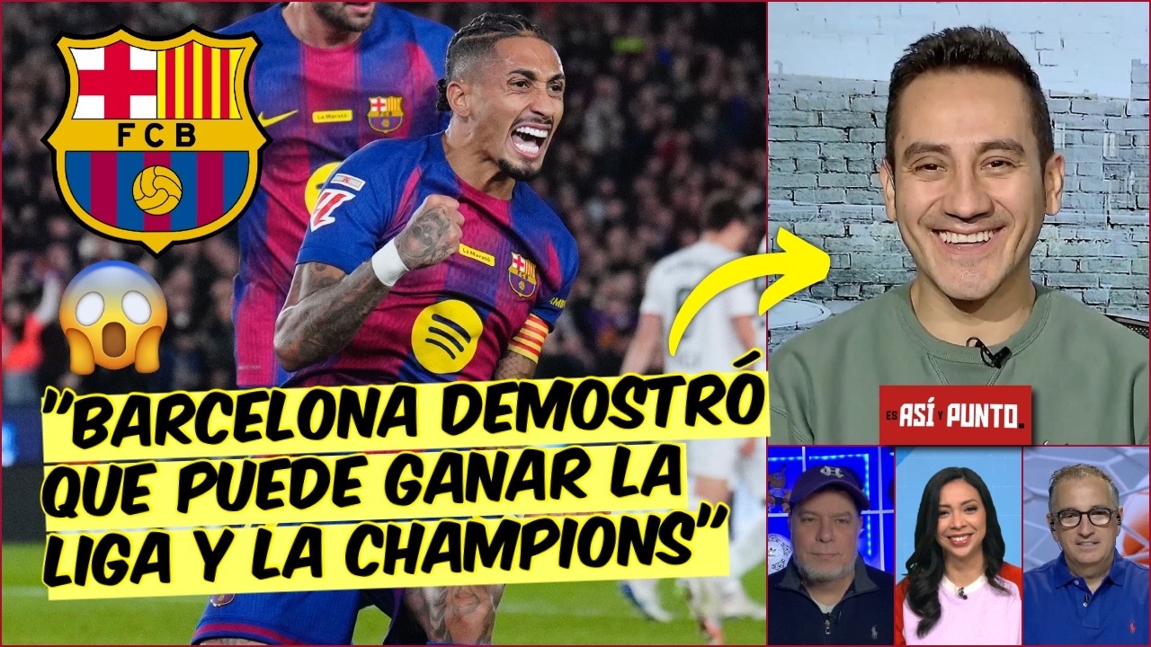 Barcelona LLEGARÁ FÁCIL a la final de la CHAMPIONS. Arsenal NO SERÁ RIVAL | Es Así y Punto