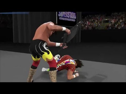 Jake the Snake Roberts assaults Randy Savage - WWF Superstars February 1992 (WWE 2K16 Universe)