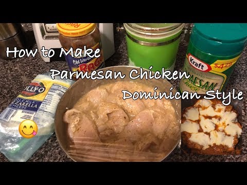 How to Make Parmesan Chicken - Dominican Style | RECIPE