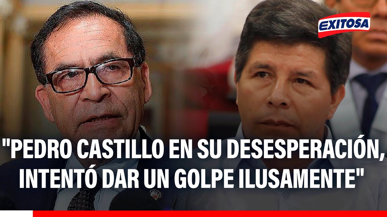 🔴🔵 Alberto Quintanilla: "Pedro Castillo en su desesperación, intentó dar un golpe ilusamente"