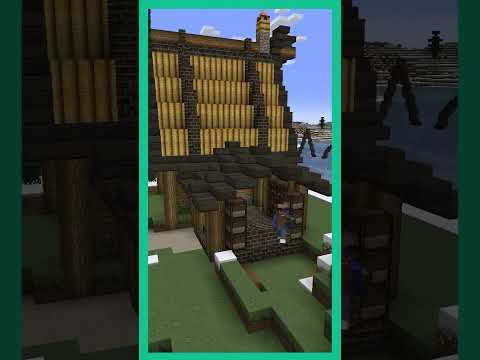🔥🛡️ Building Epic Viking Blacksmith House - Minecraft