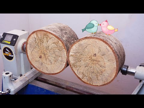 Woodturning: Making The Birds Happy 🐦