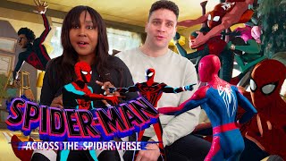 SPIDER MAN ACROSS THE SPIDER VERSE - Official Trailer 2 - Reaction!