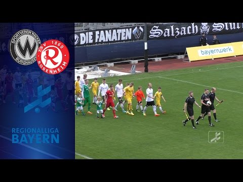 SV Wacker Burghausen  - TSV 1860 Rosenheim (Regionalliga Bayern, Saison 2016/17 - Spieltag 33)