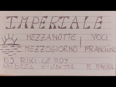 Club Imperiale 19-09-1993 Francesco Farfa, Ricky Le Roy, Andrea Giuditta & Franchino