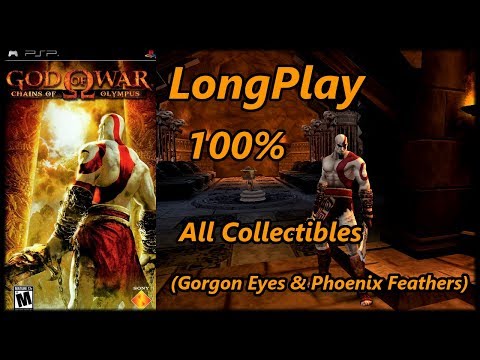 God of War: Chains of Olympus - Longplay 100% All Collectibles Full Game Walkthrough (No Commentary)