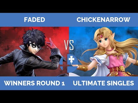 RogaSmash 194: SSBU Winners R1 - Faded (Joker) vs ChickenArrow (Zelda)