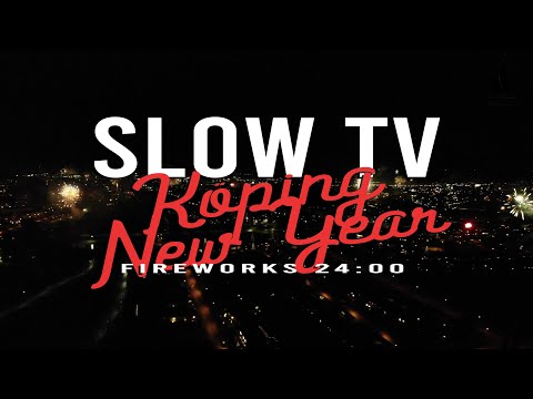 SlowTV - New Year Köping 2020/2021 Drone