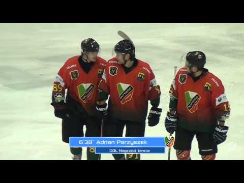 Nesta Mires Toruń - Naprzód Janów / Skrót / Polska Hokej Liga [25.10.2015]
