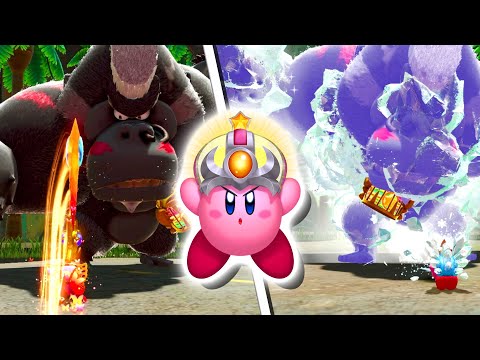 What is the STRONGEST Attack in Kirby and the Forgotten Land?! [One Shot Bosses?]