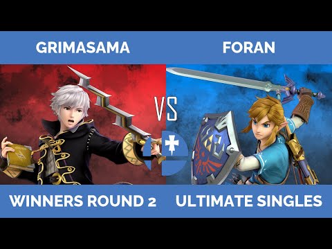 RogaSmash 189: SSBU Winners R2 - GrimaSama (Robin, Pythra) vs Foran (Link, Swordfighter)